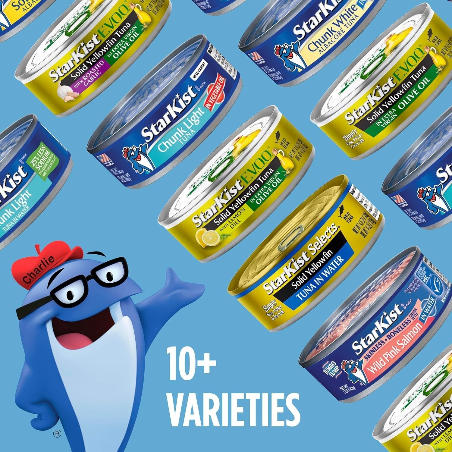 12-Pack Ready-to-Eat Tuna Salad Kits with Crackers - Quick & Delicious Meals