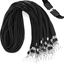 Load image into Gallery viewer, Flat Breakaway Safety Lanyards 100-Pack - Lightweight &amp; Neck-Friendly, 36-Inch