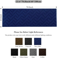 Load image into Gallery viewer, Geometric Patterned 2x6 ft Low Profile Doormat - Water Resistant &amp; Absorbent