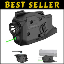 Load image into Gallery viewer, 3-in-1 Tactical LED Flashlight &amp; Laser Combo for Glock - 600 Lumens Brightness