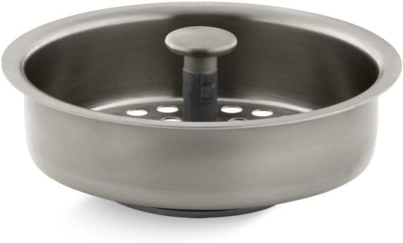 Premium Removable Duostrainer Sink Strainer Basket in Vibrant Brushed Nickel