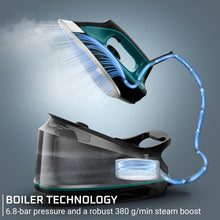 Load image into Gallery viewer, Stainless Steel Steam Iron with 400 Holes &amp; 1800 Watts Power - Auto Shutoff