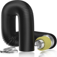 Load image into Gallery viewer, 4-Layer Insulated Flexible Duct - 6'' x 8 Ft, Ideal for HVAC and Noise Control