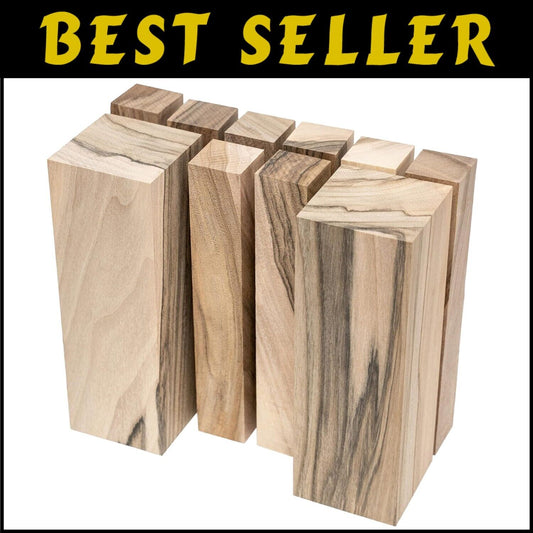 10 Premium Wooden Blocks for Carving Projects - Smooth Edges & Easy Crafting