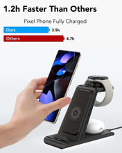Load image into Gallery viewer, 3-in-1 Wireless Charger for Pixel Watch 3/2, Buds &amp; More - Fast Charging Station