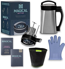 Load image into Gallery viewer, Automatic 400W Kitchen Emulsifier Bundle - Compact, Easy to Clean, Silver