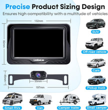 Load image into Gallery viewer, HD 1080P Waterproof Backup Camera Kit - 2-Pack, Easy Install for All Vehicles
