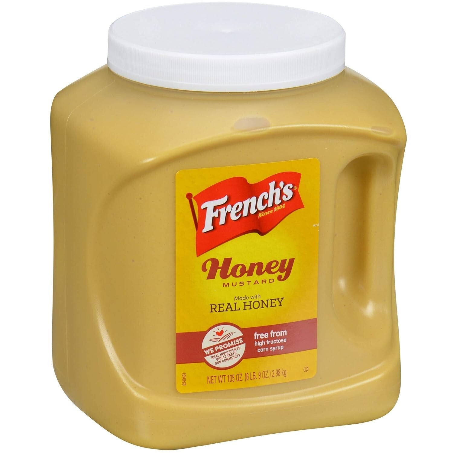 Sweet and Tangy Honey Mustard - 105 oz Containers, Versatile Flavor Enhancer