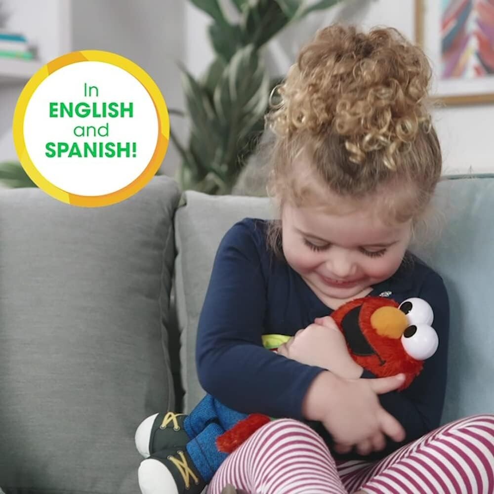 Cuddly Playskool Elmo Toy: Sings ABCs in English & Spanish - Fun Learning