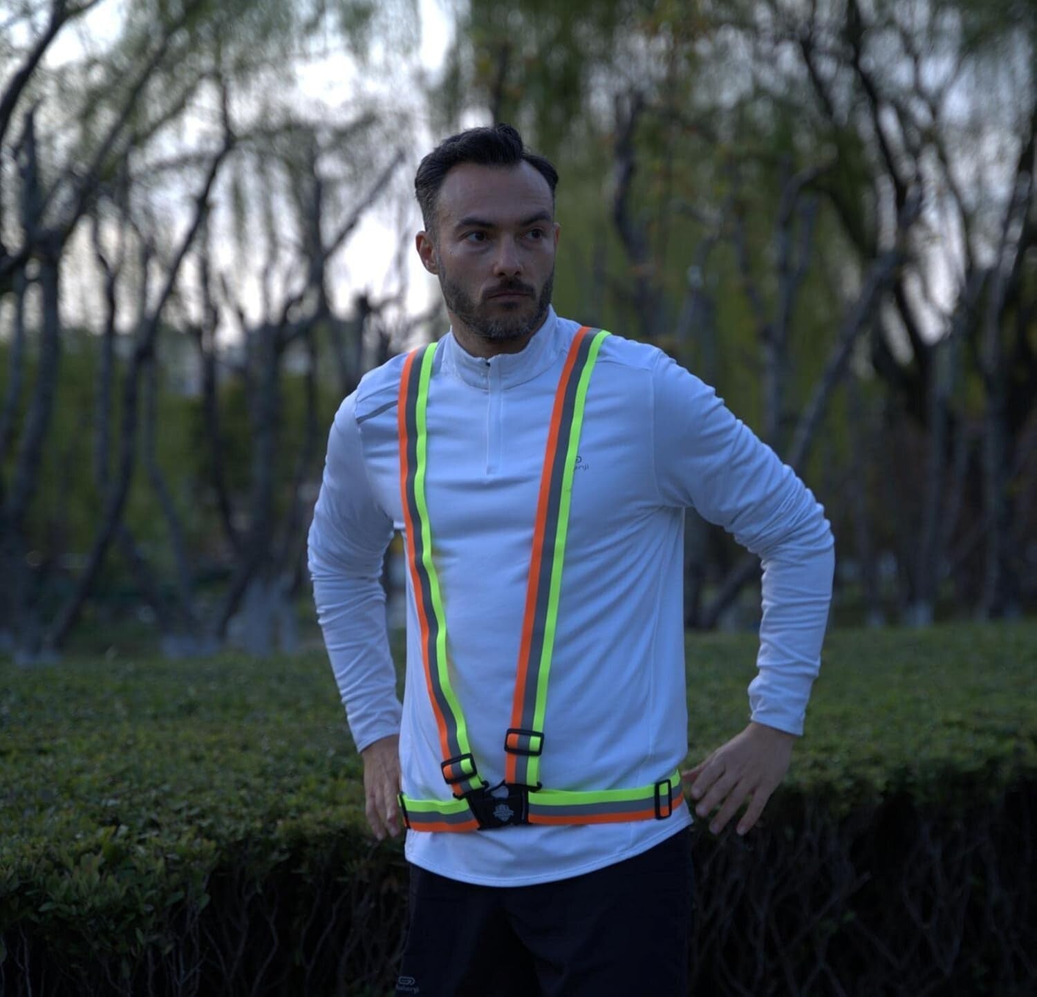 Lightweight Reflective Safety Vests in Yellow & Orange - Perfect for Active Use