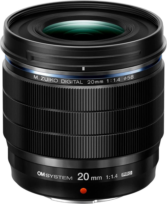 Professional Micro Four Thirds 20mm F1.4 Lens - Stunning Sharpness & Bokeh