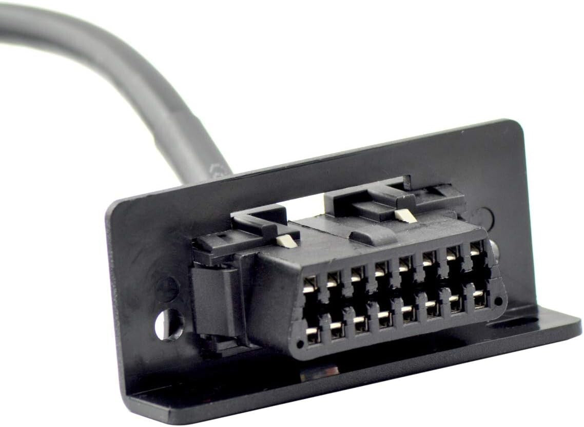 OBD II Full 16 Pin Splitter 1 Male to 2 Female - 50cm Diagnostic Extension Cable