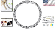 Load image into Gallery viewer, Chunky Cuban Link Anklet - 14K Gold 6x Plated with Sparkling Cubic Zirconia