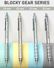 Load image into Gallery viewer, Premium 40PCS Metal Mechanical Pencil Set with Leather Case - Ideal for Artists