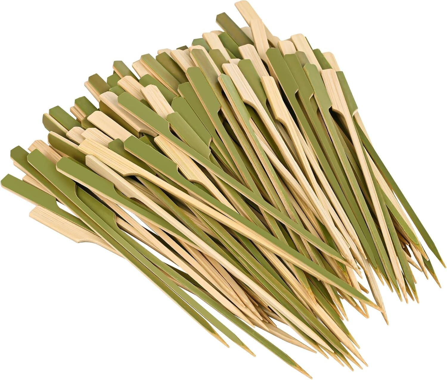 1000 Pack Eco-Friendly 6 Inch Bamboo Skewers for Elegant Cocktails & Appetizers