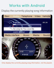 Load image into Gallery viewer, Compact Bluetooth Car Adapter for Mercedes with AMI - High-Quality Sound Output