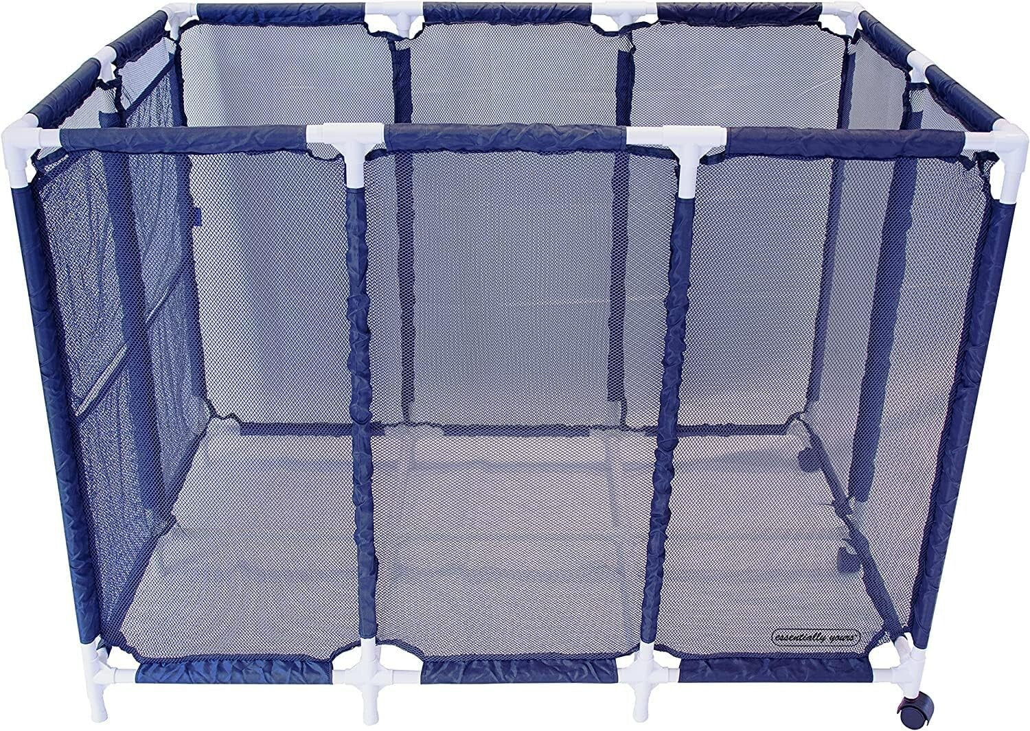 Portable XX-Large Pool Storage Bin with Quick Dry Mesh for Toys and Accessories