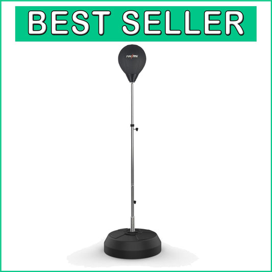 Height-Adjustable Reflex Boxing Bag Kit - Ideal for All Ages and Skill Levels