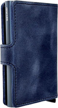 Load image into Gallery viewer, Vintage Black Card Holder for Women - Slim Profile, High-Quality Craftsmanship