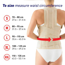 Load image into Gallery viewer, Class 1 Medical Dorsolumbar Brace - Adjustable Back Support for Kyphosis
