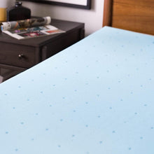 Load image into Gallery viewer, Soft Gel Infused Memory Foam Twin Mattress Topper - 3-Inch Ventilated Comfort