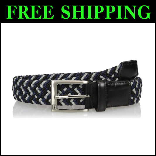 Versatile 35mm Men's Stretch Belt - Perfect for Golfing & Everyday Wear