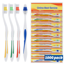 Load image into Gallery viewer, Individually Wrapped Standard Toothbrushes - Medium Soft Bristles for Adults