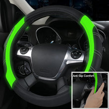 Load image into Gallery viewer, Durable Anti-Slip Steering Wheel Cover with Waterproof Car Mats for Protection