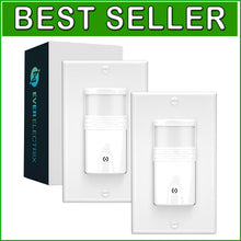 Load image into Gallery viewer, 2 Pack UL Certified Motion Sensor Light Switch - Energy Saving Indoor Solution