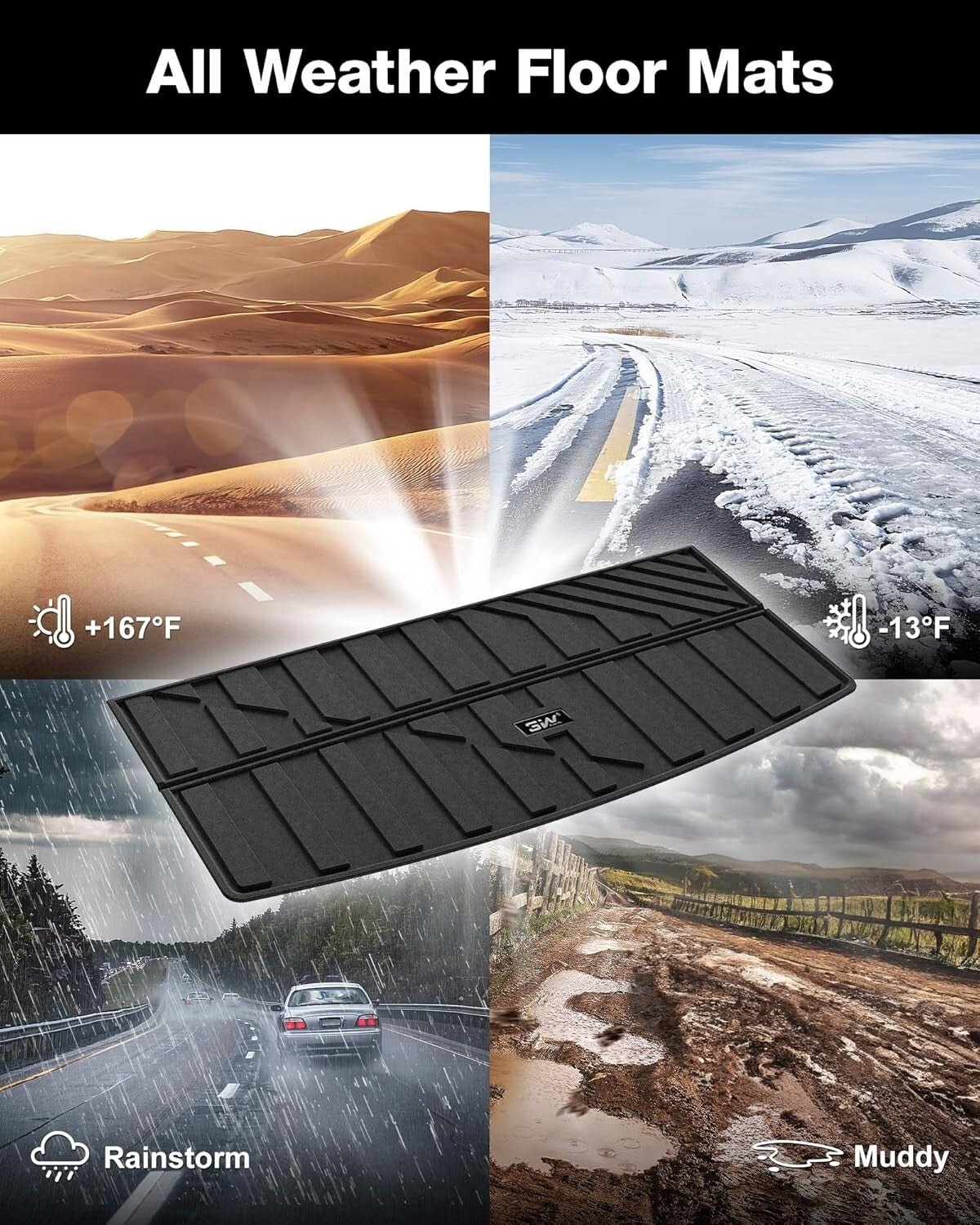 Premium Waterproof Trunk Mat for 2021-2025 Yukon & Escalade - Easy Installation!