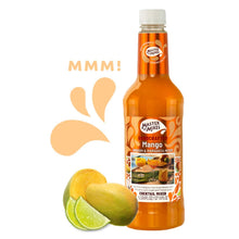 Load image into Gallery viewer, Mango Daiquiri &amp; Margarita Cocktail Mixer - Fresh Flavor 6-Pack of 1L Bottles