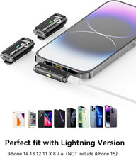 Load image into Gallery viewer, Active Noise Cancelling Lavalier Mic - 32H Battery, Ideal for iPhone/iPad Users
