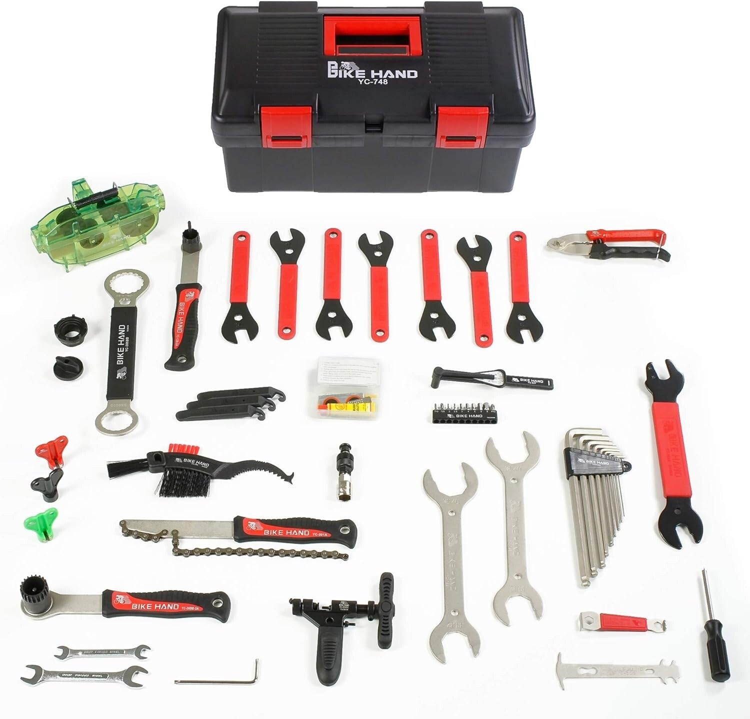 Comprehensive Bicycle Repair Set with Torque Wrench - Home Mechanic's Essential