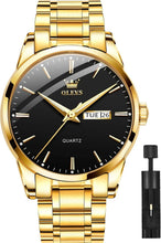 Load image into Gallery viewer, Elegant Luminous Men’s Watch with Day-Date Function &amp; Scratch-Resistant Design