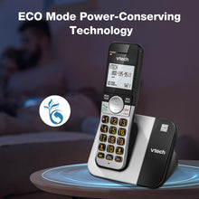 Load image into Gallery viewer, DECT 6.0 2-Handset Cordless Phone with Caller ID and Quiet Mode for Easy Use