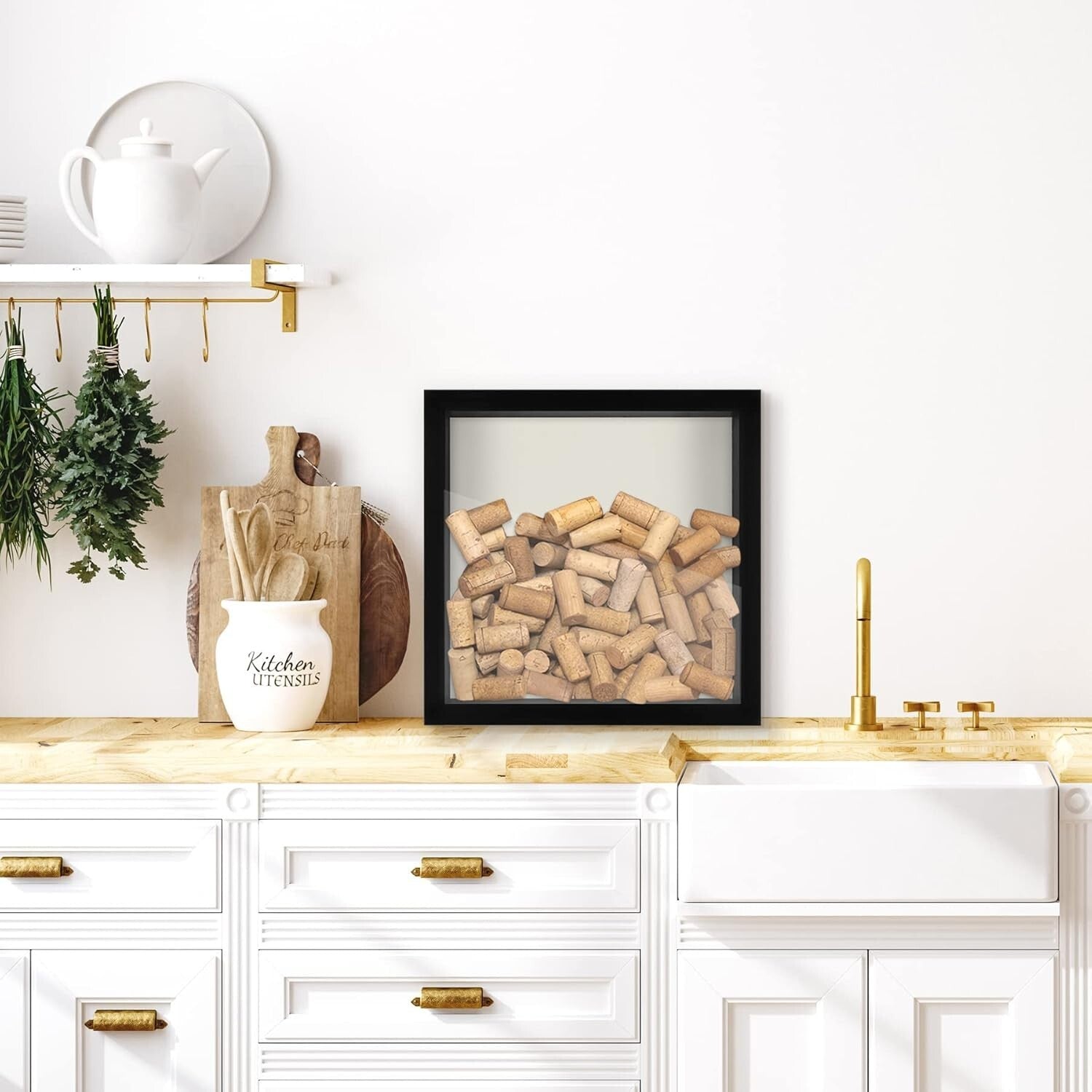 11x11 Shadow Box Frame - Stylish Black Display Case with Shatter-Resistant Glass