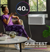 Load image into Gallery viewer, GE 12,200 BTU ClearView Window AC - Energy Efficient, Ultra Quiet &amp; WiFi Enabled