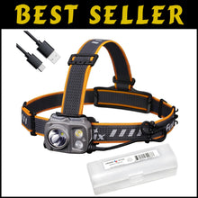 Load image into Gallery viewer, Versatile HP25R v2.0 Headlamp: 1600 Lumen Spotlight &amp; 400 Lumen Floodlight
