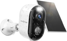 Load image into Gallery viewer, Battery Powered Outdoor Security Camera: Waterproof, 2-Way Talk, Solar Ready