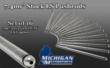 Load image into Gallery viewer, Precision 7.400" LS Pushrod Set - Stock Replacement for LS Engines (Set of 16)