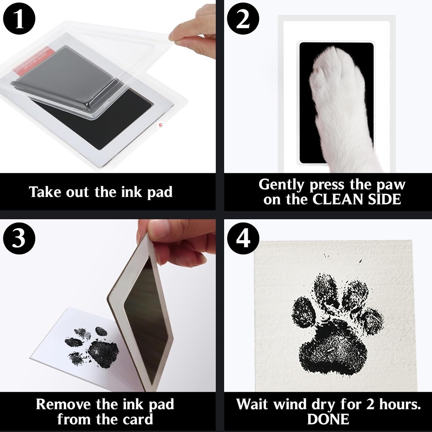 Elegant Dog Memorial Frame: 8.6-Inch Rustic Shadow Box with Personalization Kit