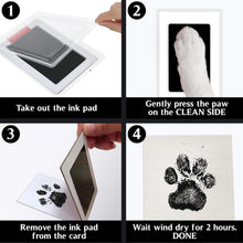 Load image into Gallery viewer, Elegant Dog Memorial Frame: 8.6-Inch Rustic Shadow Box with Personalization Kit