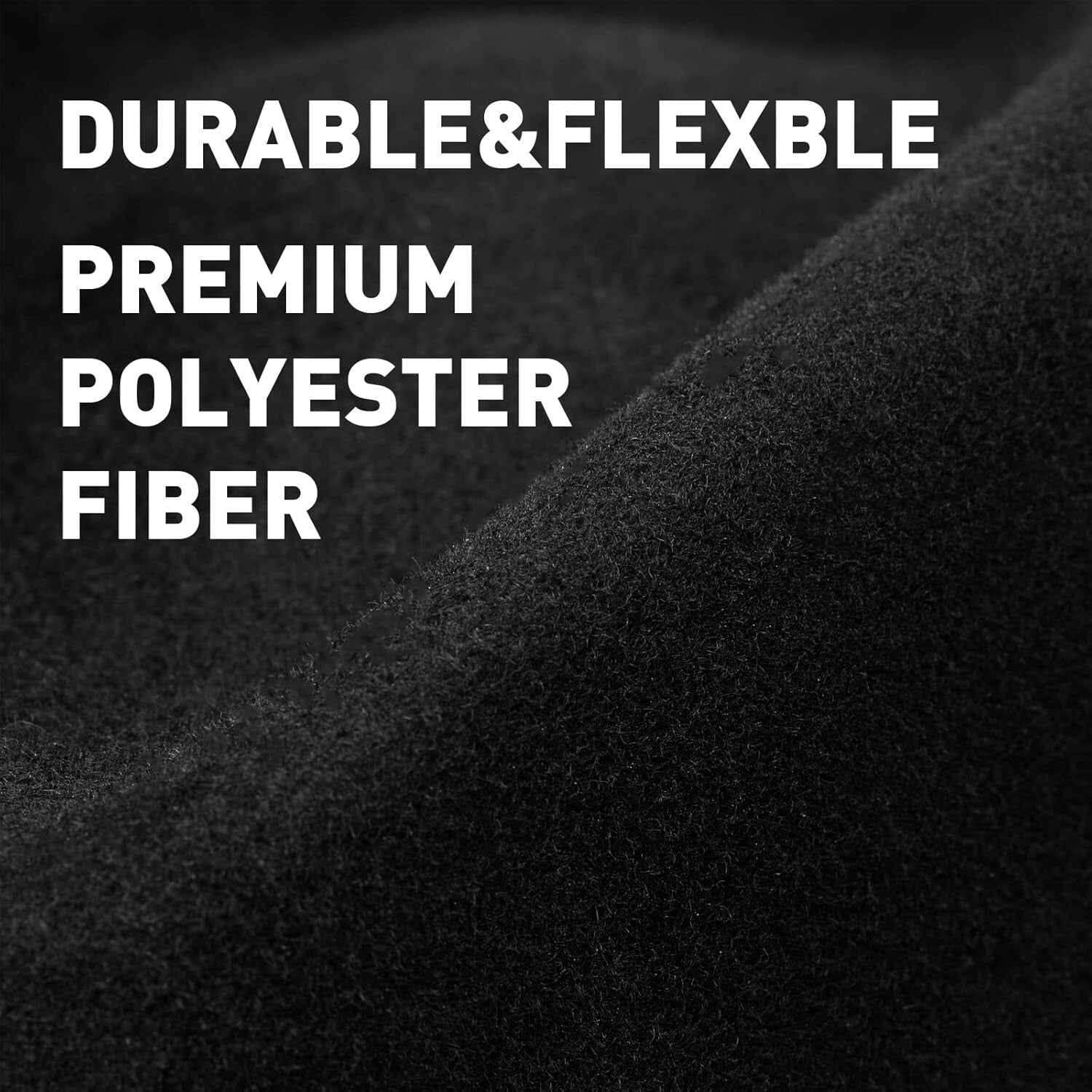 78x90 Inch Black Automotive Carpet - Heavy-Duty and Flexible for RVs and Trucks