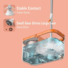 Load image into Gallery viewer, Ultimate Spin Mop &amp; Bucket Cleaning System: Extended Handle &amp; 5 Refill Heads