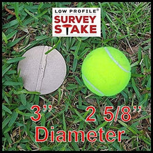 Load image into Gallery viewer, Invisible Brass Survey Marker Set - 4 Flush Boundary Stakes for Property Lines