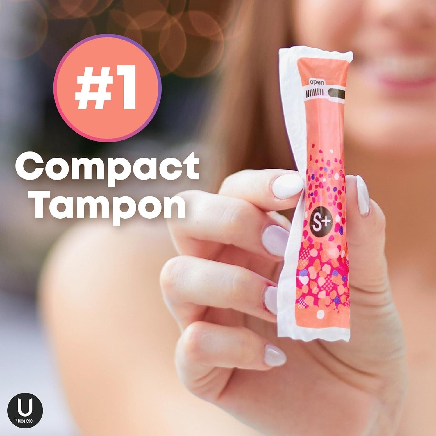 192 Count of Click Compact Tampons | Super Plus for Ultimate Leak Prevention