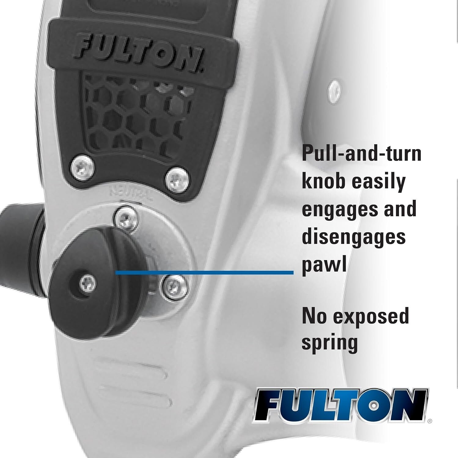 Effortless Lifting with F2 2000 lb Winch - Adjustable Handle for Custom Use