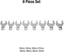 Load image into Gallery viewer, Easily Accessible 1/2-Inch Drive Jumbo 8-Piece Wrench Set for Tight Spaces