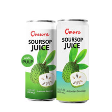 Load image into Gallery viewer, Soursop Graviola Juice 24-Pack - Refreshing Natural Beverage, No Preservatives