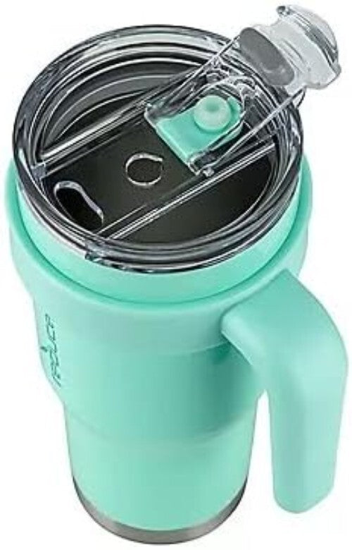 Heavy-Duty 40 Oz Mug Tumbler with Handle - Perfect for Hot & Cold Drinks